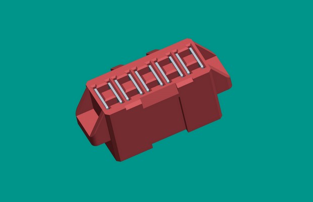 2.0mm跳線帽紅色（12號帽子）