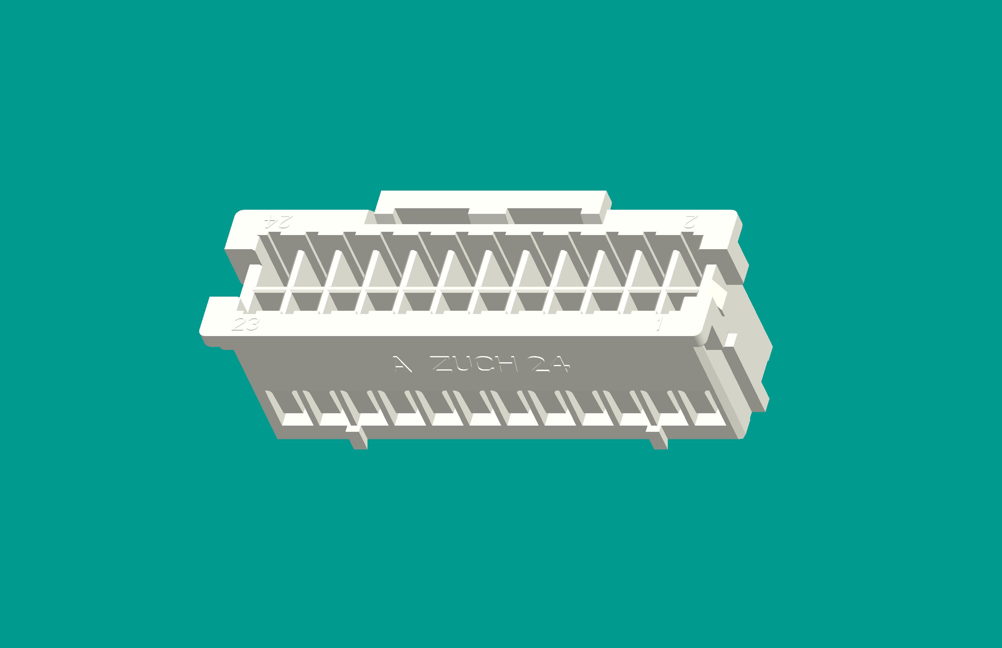 XAD-2×12PD白色 PA66普通