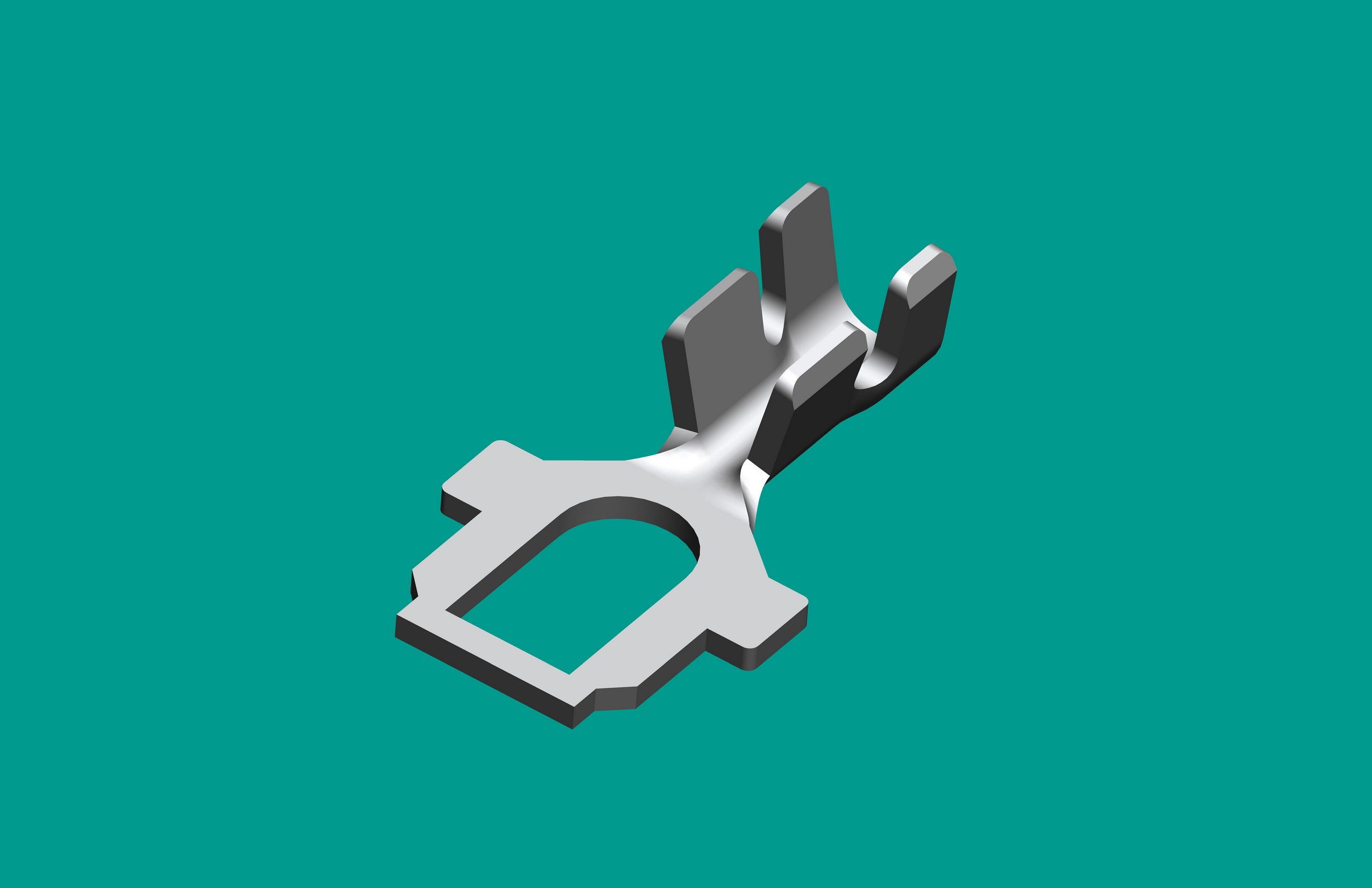 3.2*9.3*0.8叉型帶耳